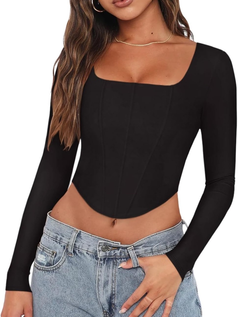 NWT Black Long Sleeve